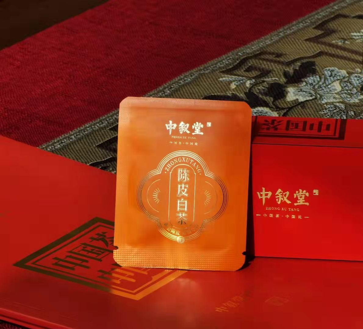 中叙堂新品丨冬日特调陈皮白茶